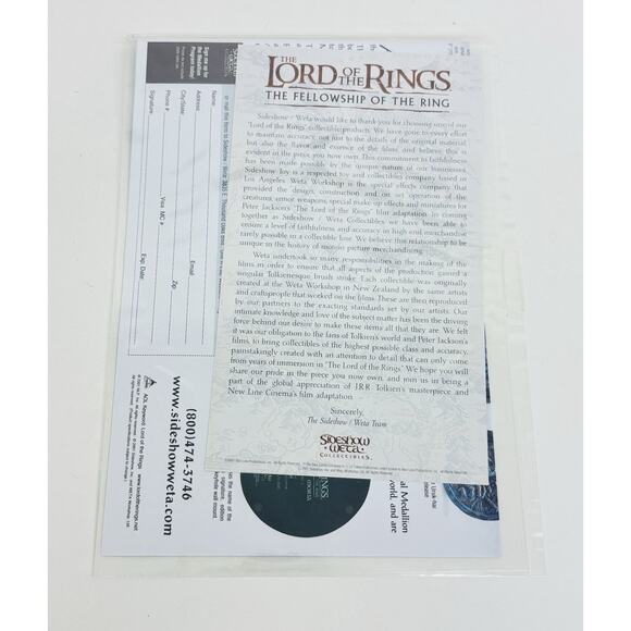 Sideshow Weta Saruman the White 1:4 Bust Lord of the Rings Two Towers #1289/3000 - Picture 4 of 8